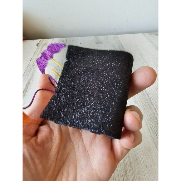 Pier 1 spells book ornament glitter Halloween witch bat RARE sparkle decor - Picture 6 of 7